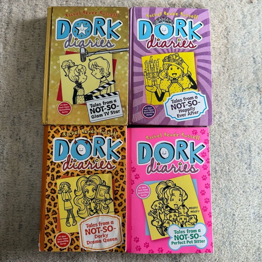 Dork Diaries books 7-10